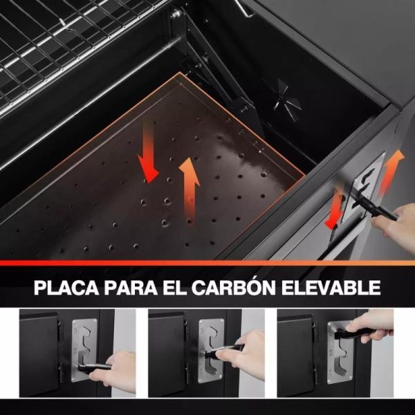 Novangua asador de carbon para exteriores