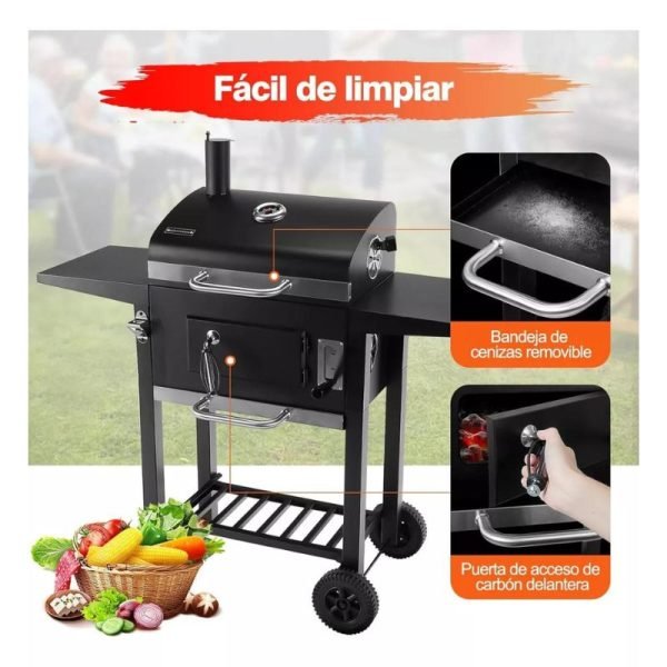 Novangua asador de carbon para exteriores