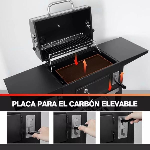 Novangua asador de carbon para exteriores