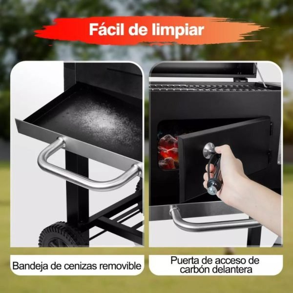 Novangua asador de carbon para exteriores