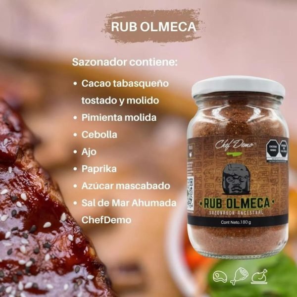 Sazonador - Condimentos - Rubs Para Carne 4 Pzs Chefdemo